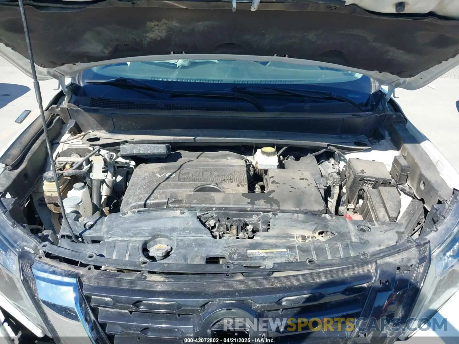 10 Photograph of a damaged car 5N1DR2AN0LC581267 NISSAN PATHFINDER 2020