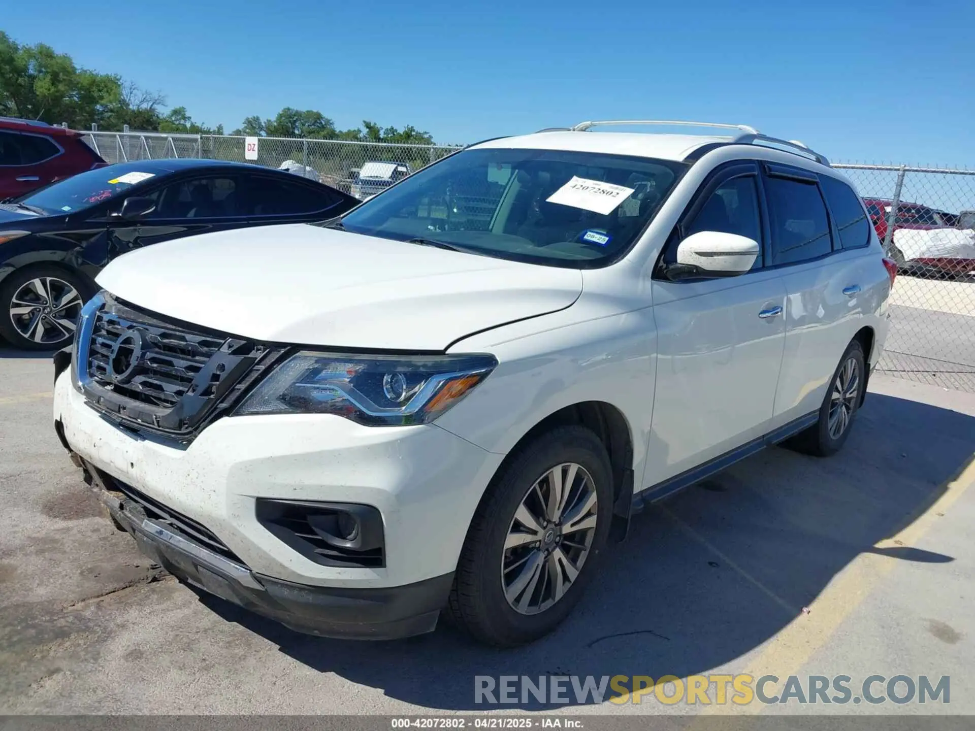 2 Photograph of a damaged car 5N1DR2AN0LC581267 NISSAN PATHFINDER 2020
