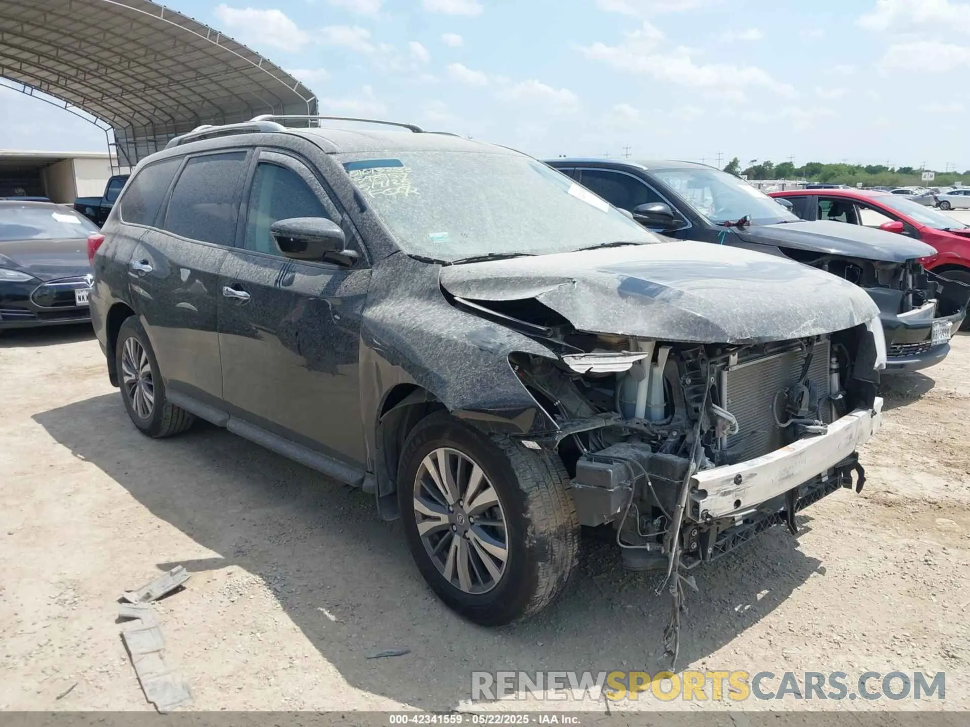 1 Photograph of a damaged car 5N1DR2AN0LC598957 NISSAN PATHFINDER 2020