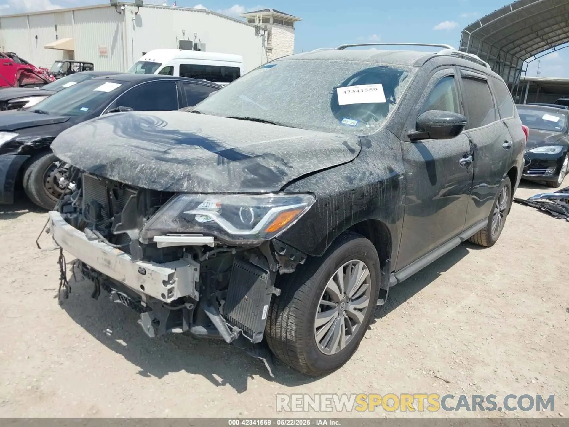 2 Photograph of a damaged car 5N1DR2AN0LC598957 NISSAN PATHFINDER 2020