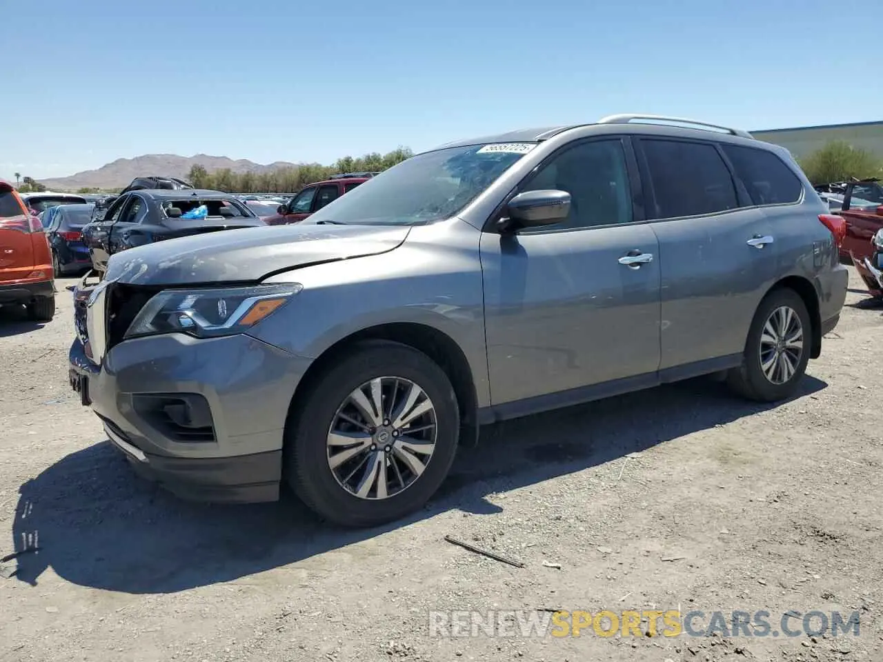 1 Photograph of a damaged car 5N1DR2AN1LC643355 NISSAN PATHFINDER 2020