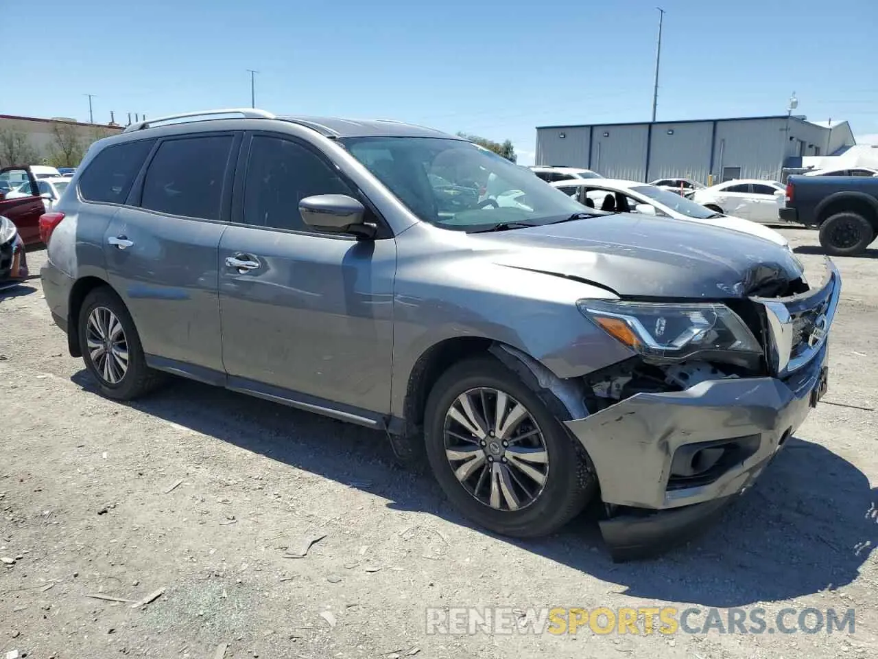 4 Photograph of a damaged car 5N1DR2AN1LC643355 NISSAN PATHFINDER 2020
