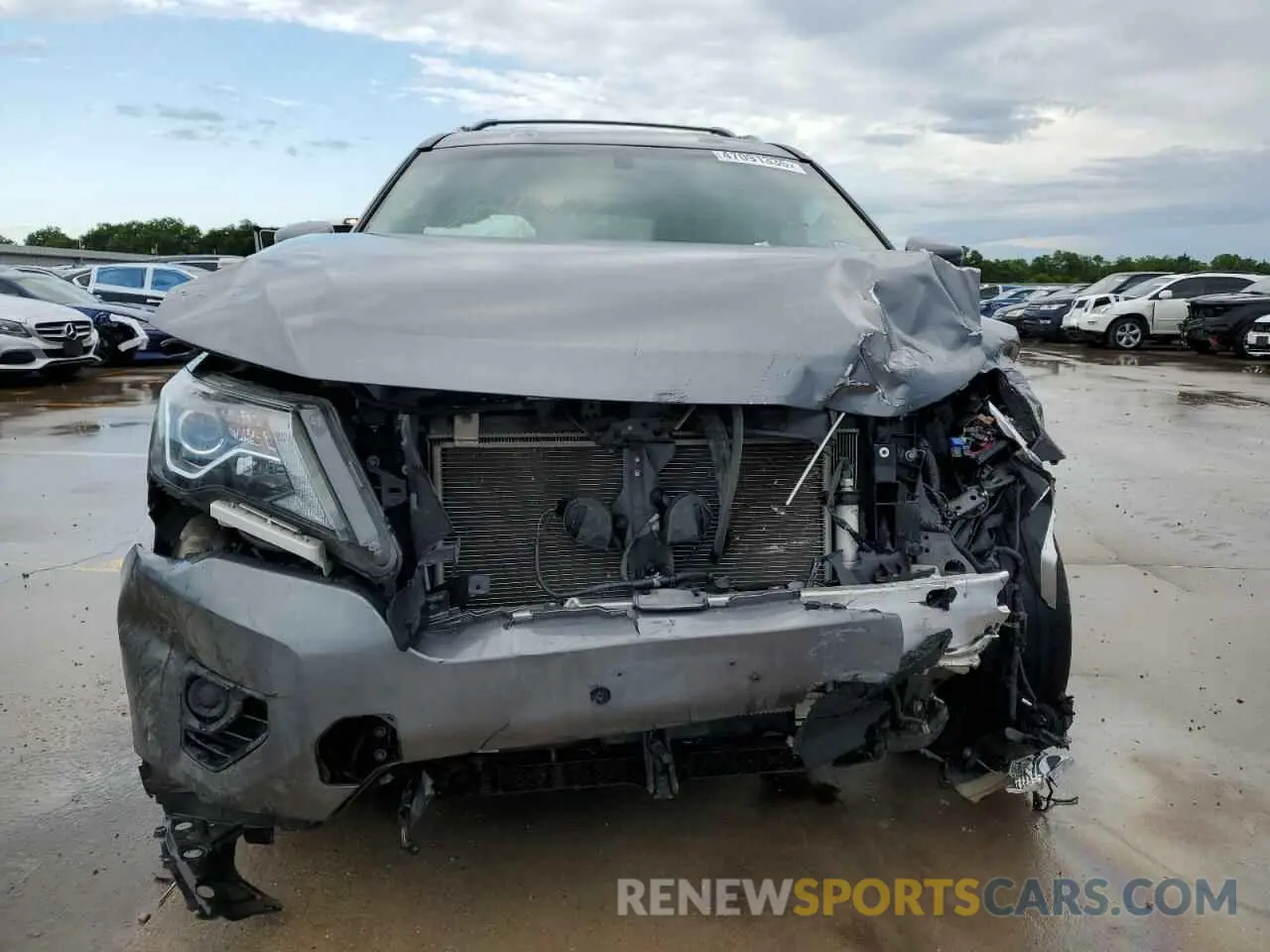 5 Photograph of a damaged car 5N1DR2AN3LC614066 NISSAN PATHFINDER 2020