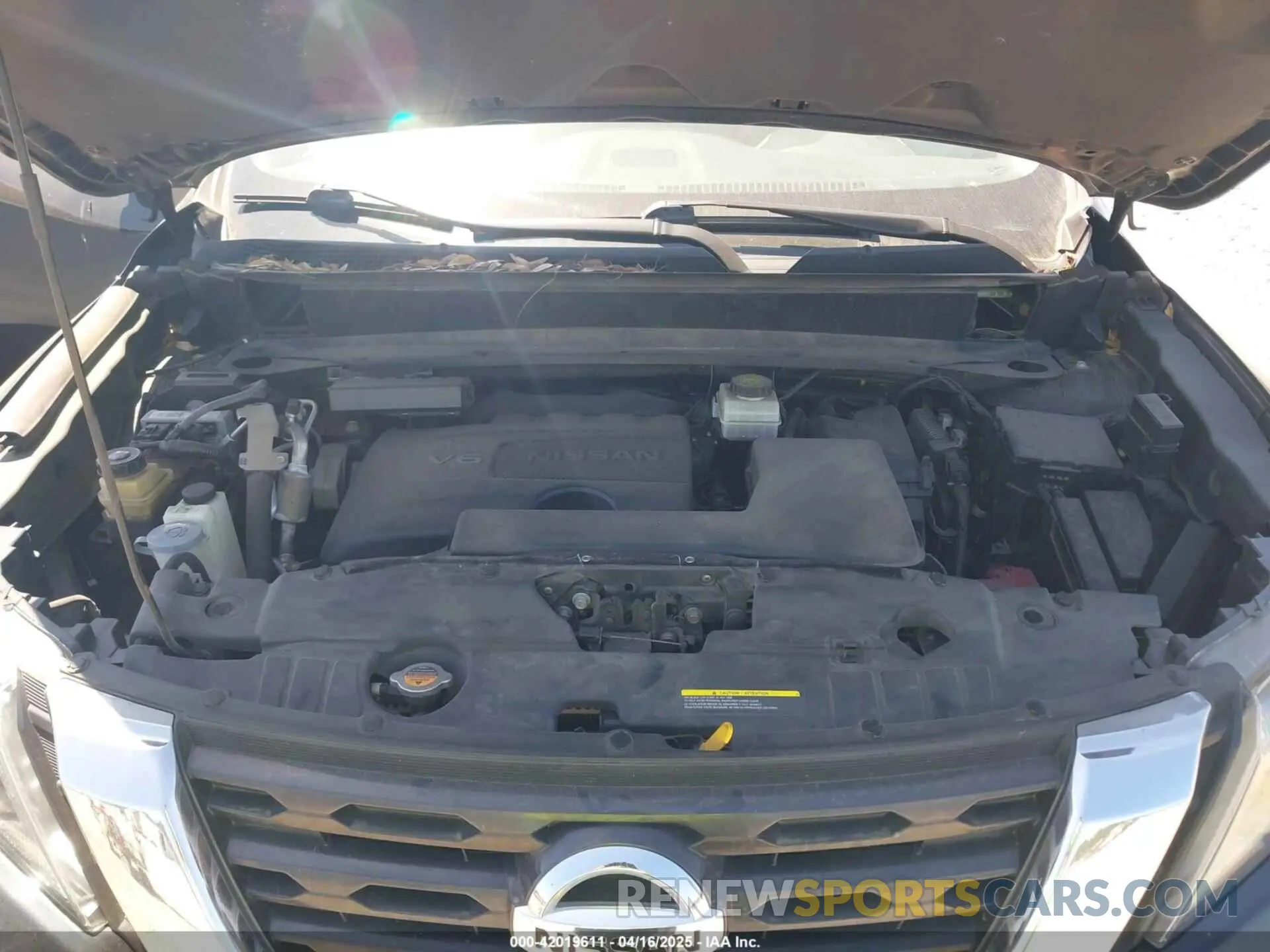 10 Photograph of a damaged car 5N1DR2AN3LC625293 NISSAN PATHFINDER 2020