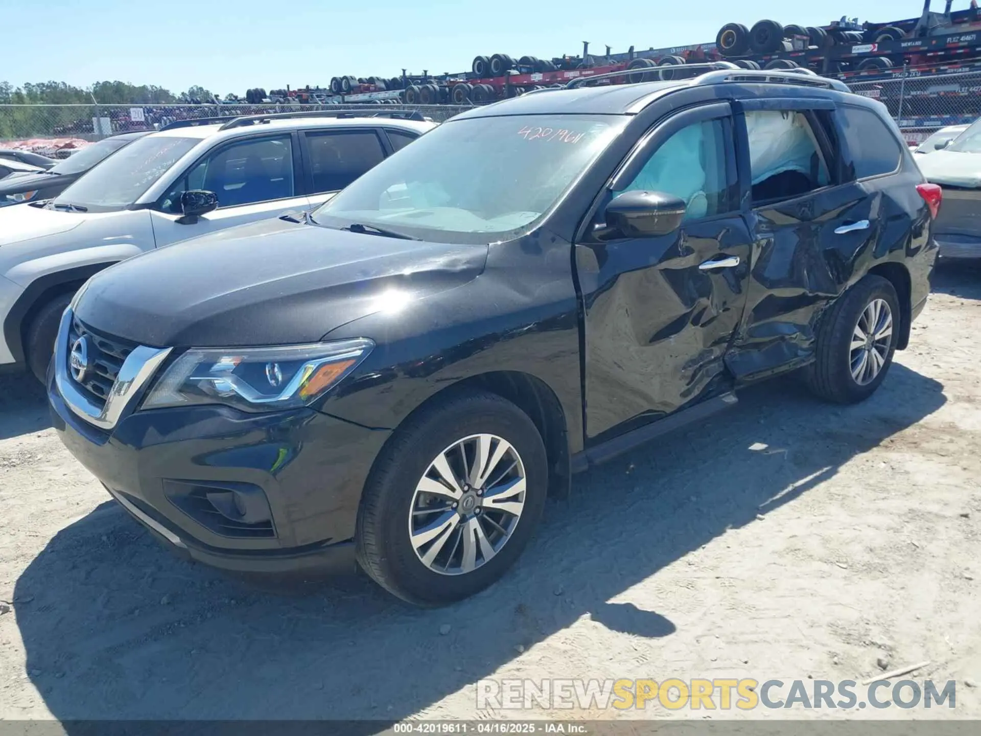 2 Photograph of a damaged car 5N1DR2AN3LC625293 NISSAN PATHFINDER 2020