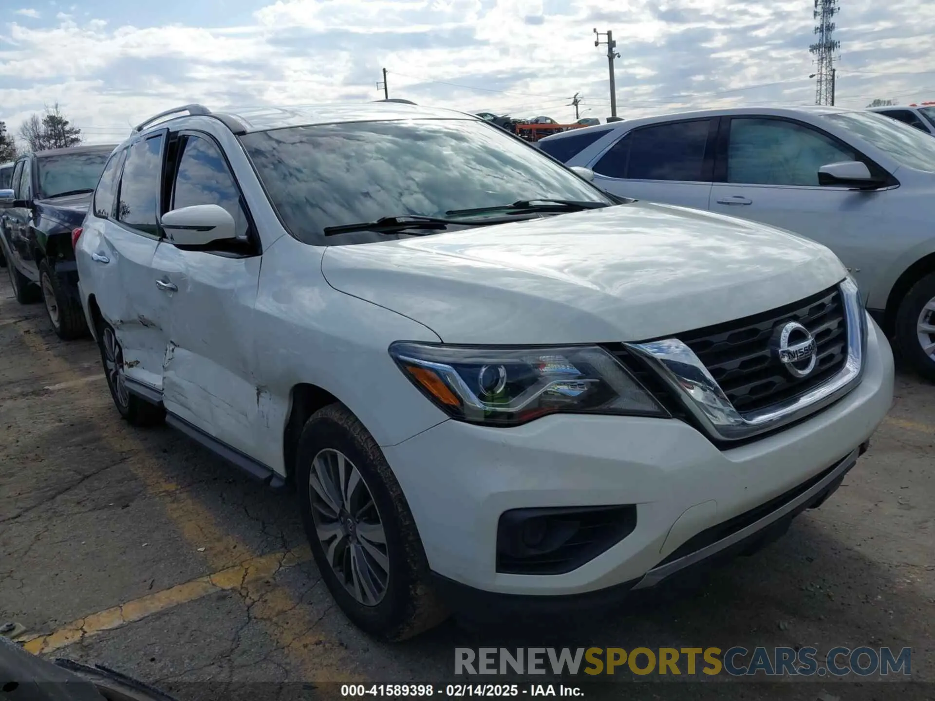 1 Photograph of a damaged car 5N1DR2AN4LC593664 NISSAN PATHFINDER 2020