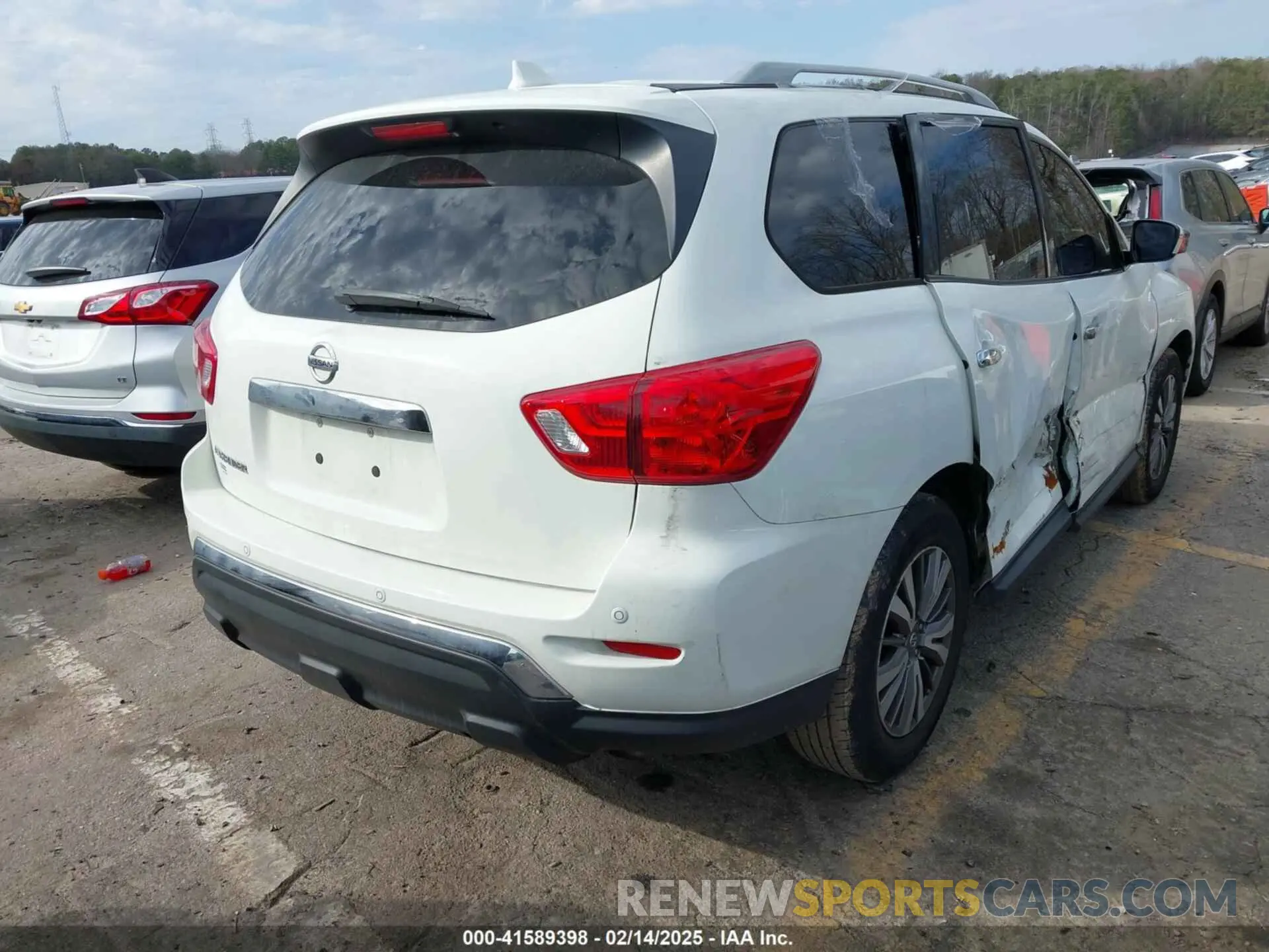 4 Photograph of a damaged car 5N1DR2AN4LC593664 NISSAN PATHFINDER 2020