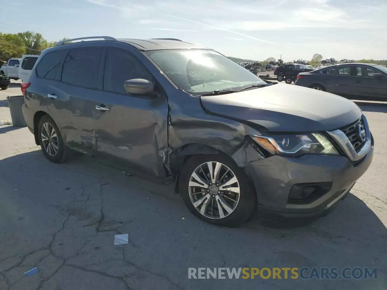 4 Photograph of a damaged car 5N1DR2AN6LC635428 NISSAN PATHFINDER 2020