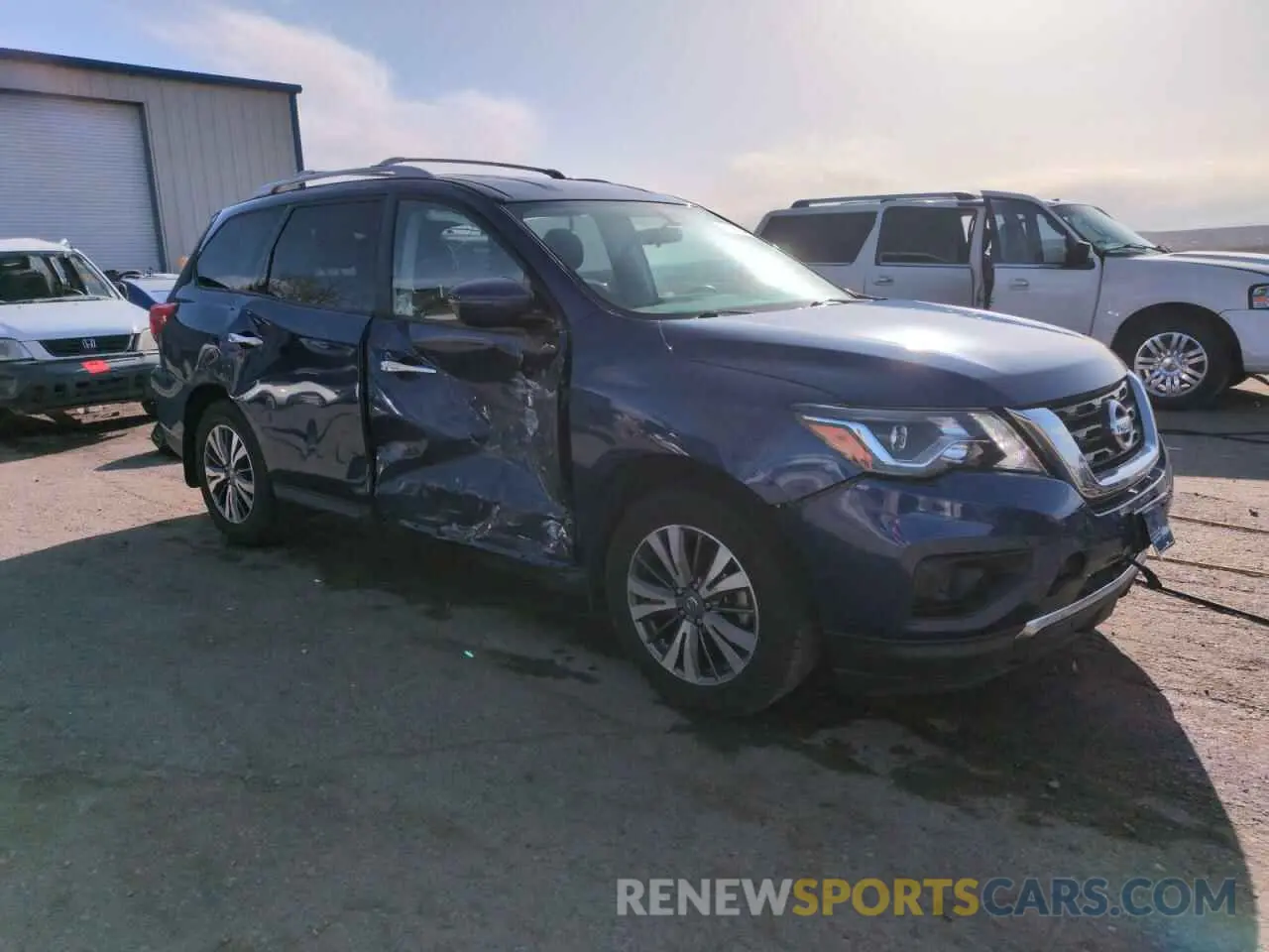 4 Photograph of a damaged car 5N1DR2AN9LC617103 NISSAN PATHFINDER 2020