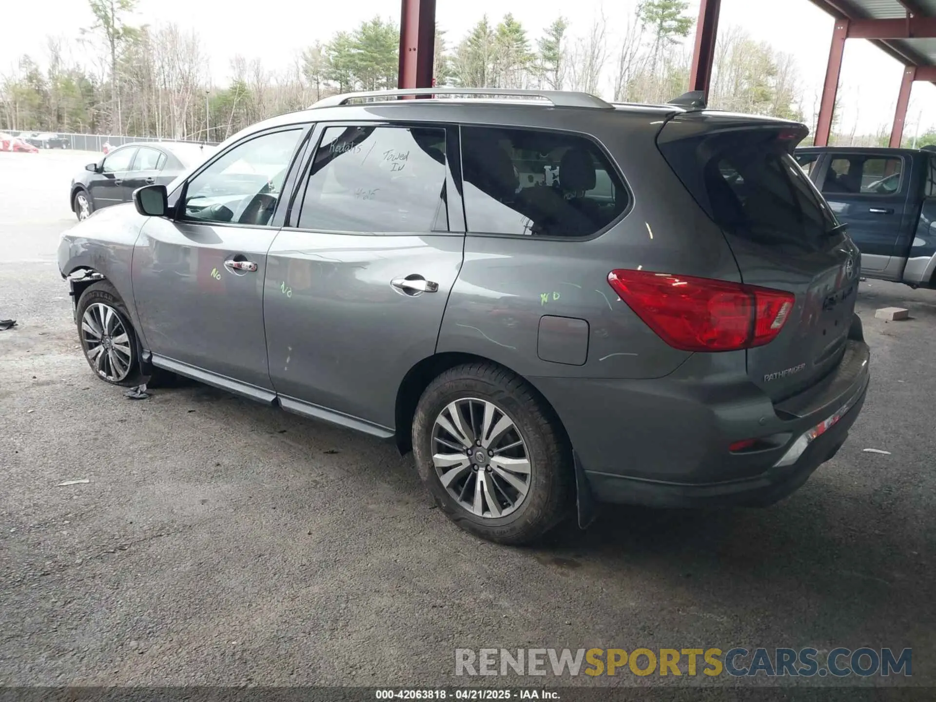 3 Photograph of a damaged car 5N1DR2BM1LC589304 NISSAN PATHFINDER 2020