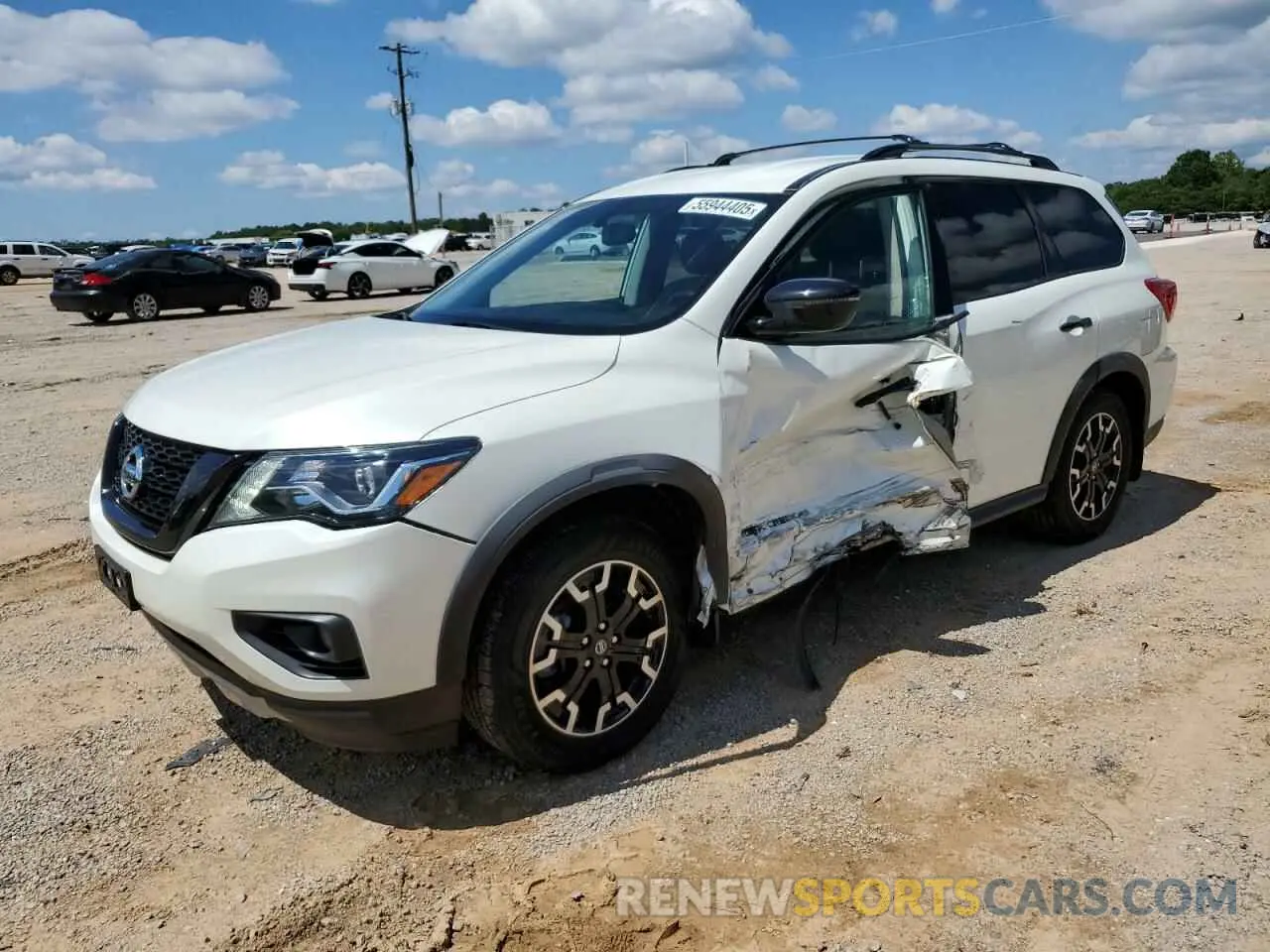 1 Photograph of a damaged car 5N1DR2BM3LC626806 NISSAN PATHFINDER 2020