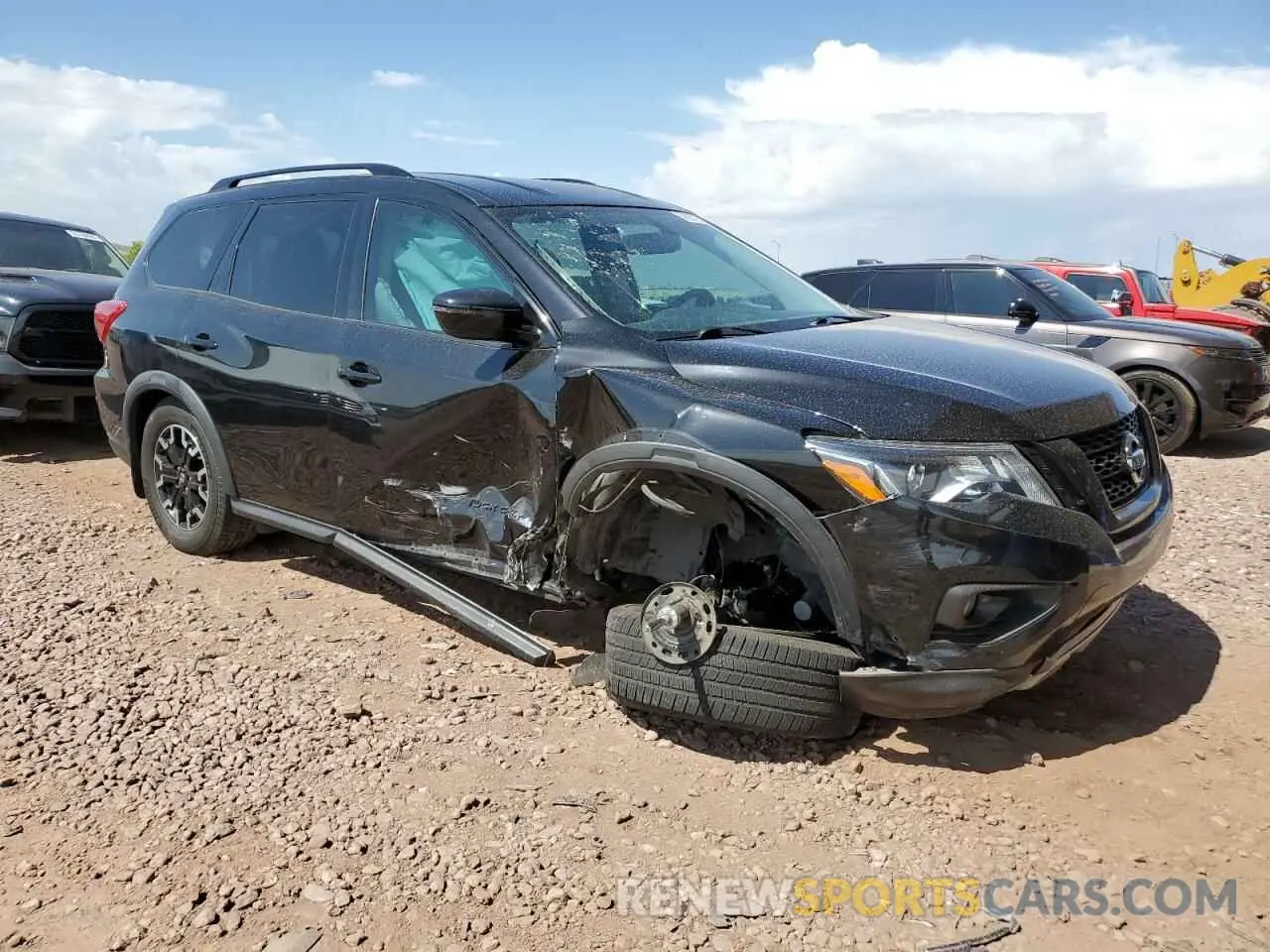 4 Photograph of a damaged car 5N1DR2BM3LC631374 NISSAN PATHFINDER 2020