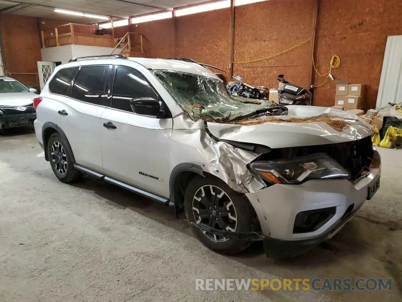 4 Photograph of a damaged car 5N1DR2BM5LC593789 NISSAN PATHFINDER 2020