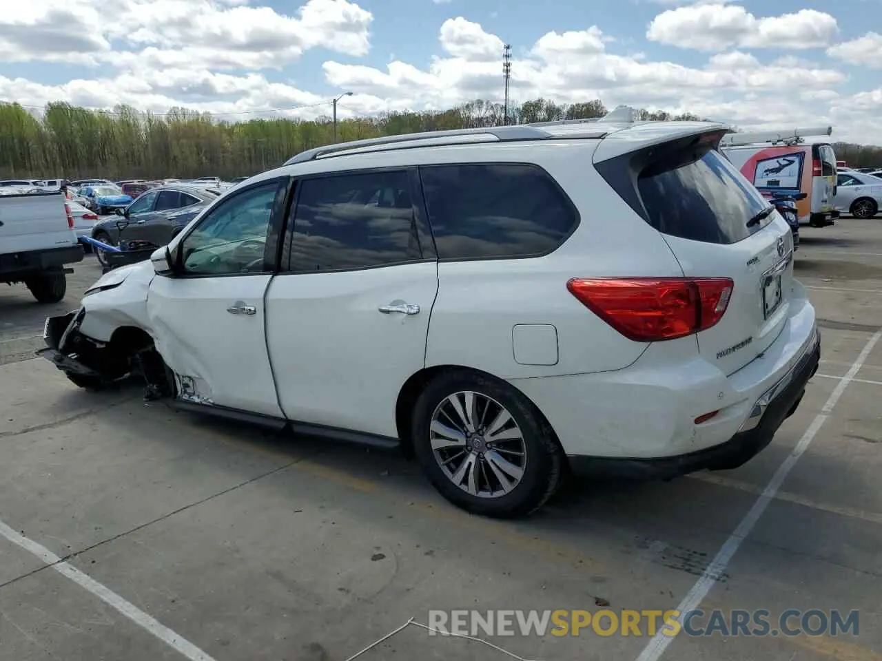 2 Photograph of a damaged car 5N1DR2BM6LC590559 NISSAN PATHFINDER 2020