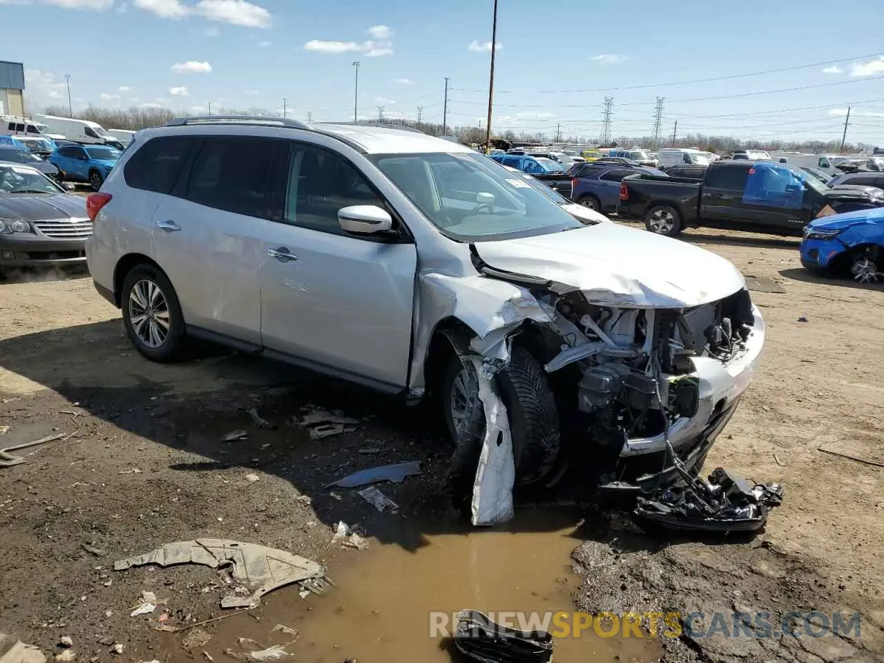 4 Photograph of a damaged car 5N1DR2BM6LC612673 NISSAN PATHFINDER 2020