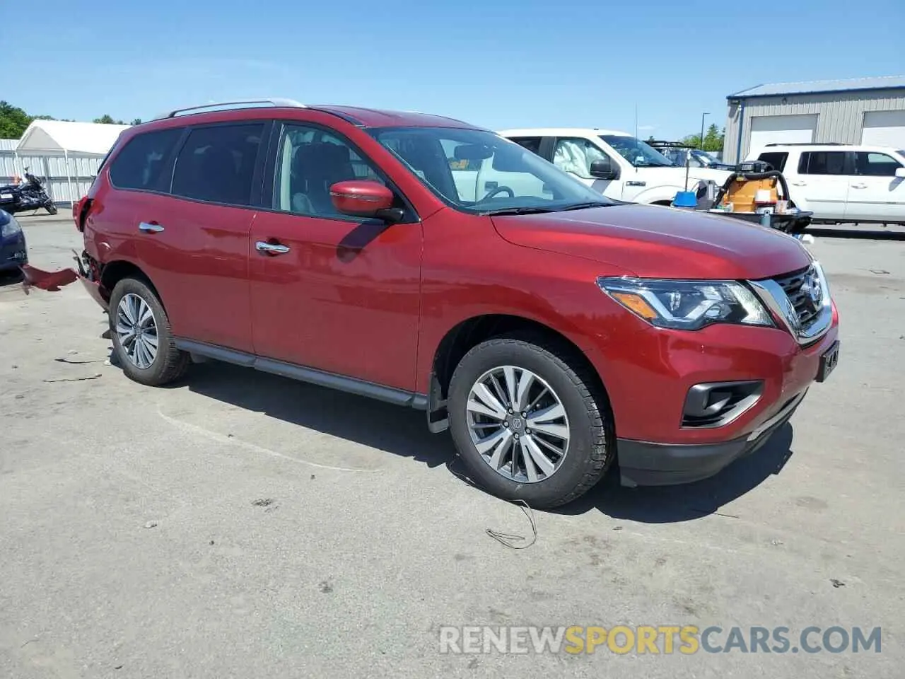 4 Photograph of a damaged car 5N1DR2BM7LC650929 NISSAN PATHFINDER 2020