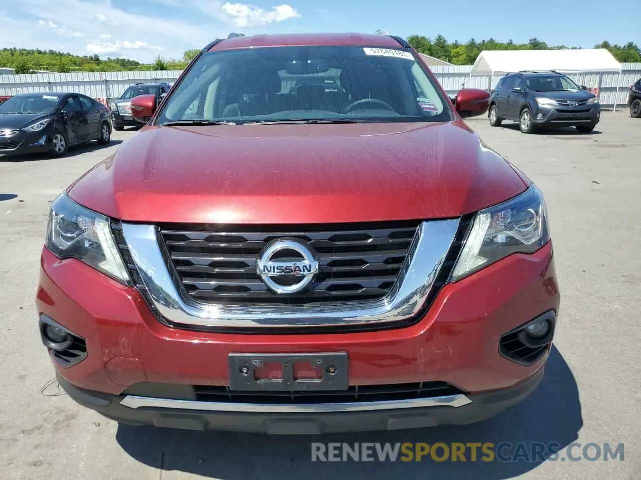 5 Photograph of a damaged car 5N1DR2BM7LC650929 NISSAN PATHFINDER 2020