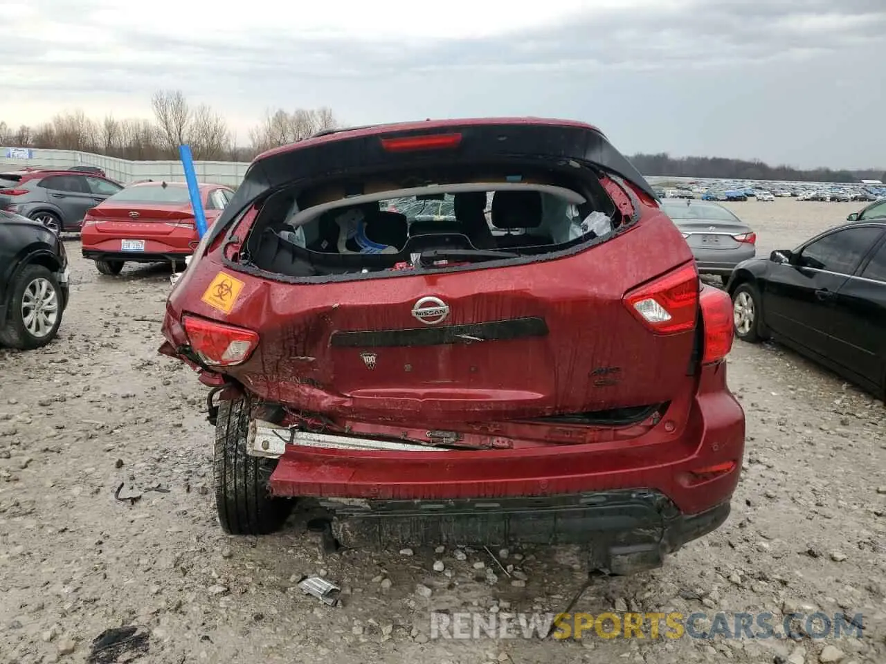 6 Photograph of a damaged car 5N1DR2BM9LC611470 NISSAN PATHFINDER 2020