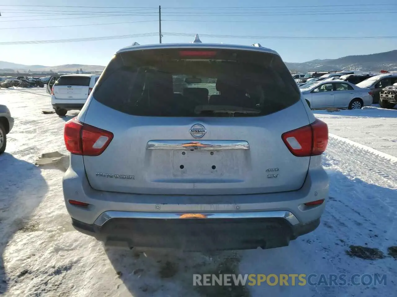 6 Photograph of a damaged car 5N1DR2BMXLC610117 NISSAN PATHFINDER 2020