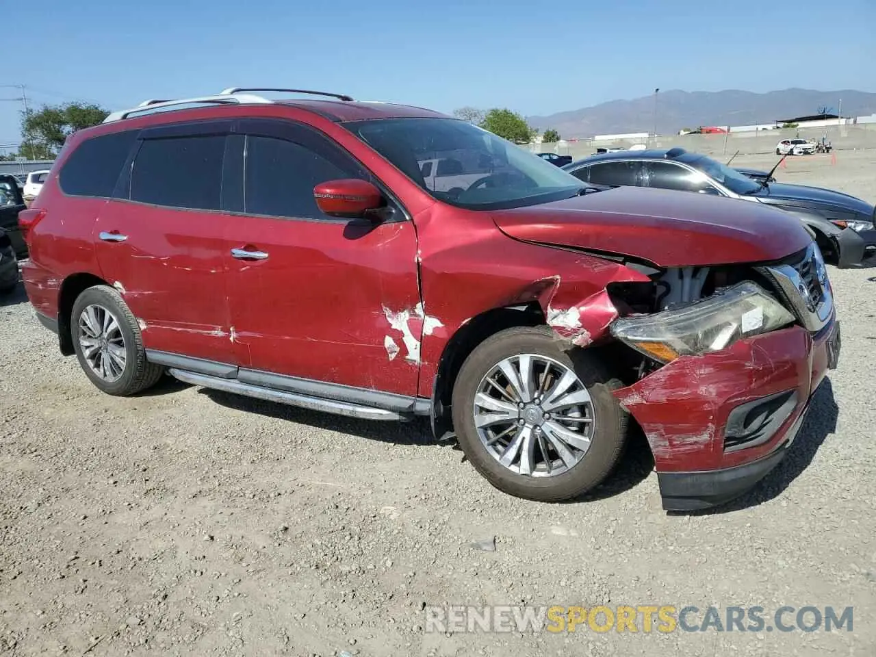 4 Photograph of a damaged car 5N1DR2BN1LC588999 NISSAN PATHFINDER 2020