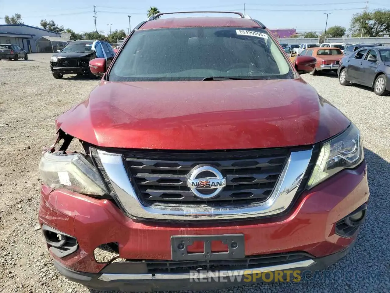 5 Photograph of a damaged car 5N1DR2BN1LC588999 NISSAN PATHFINDER 2020