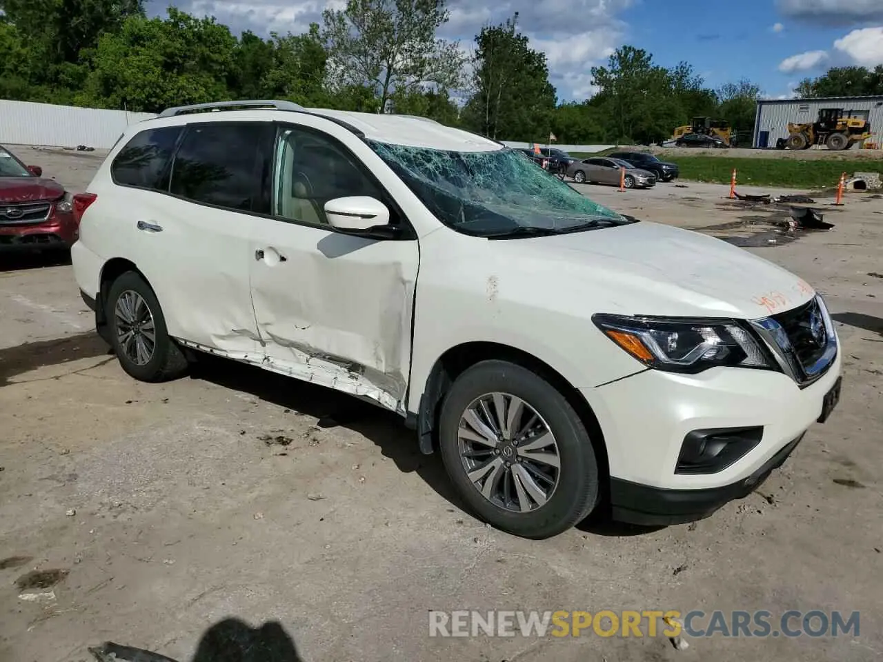 4 Photograph of a damaged car 5N1DR2BN3LC623039 NISSAN PATHFINDER 2020