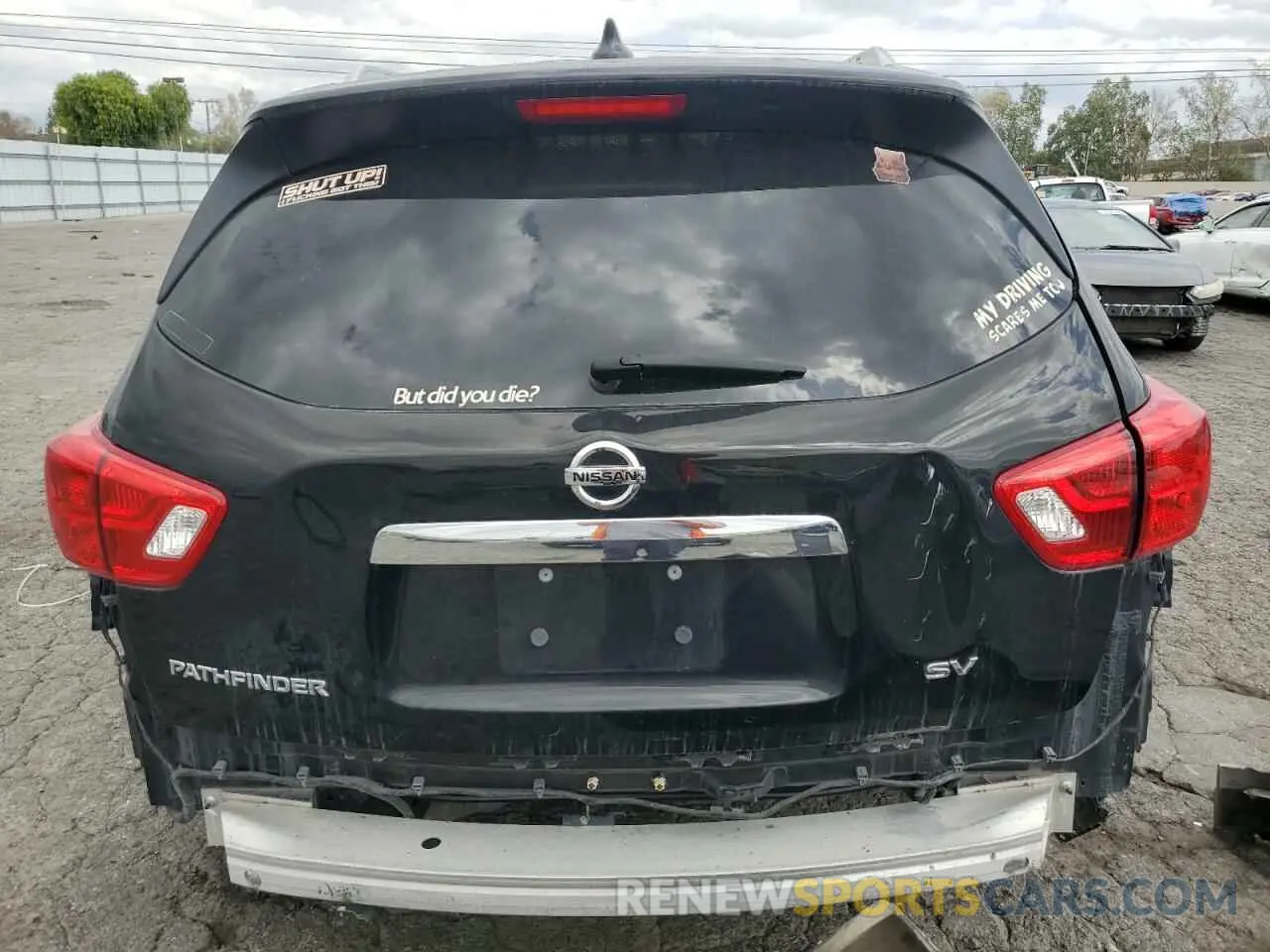 6 Photograph of a damaged car 5N1DR2BN3LC636227 NISSAN PATHFINDER 2020
