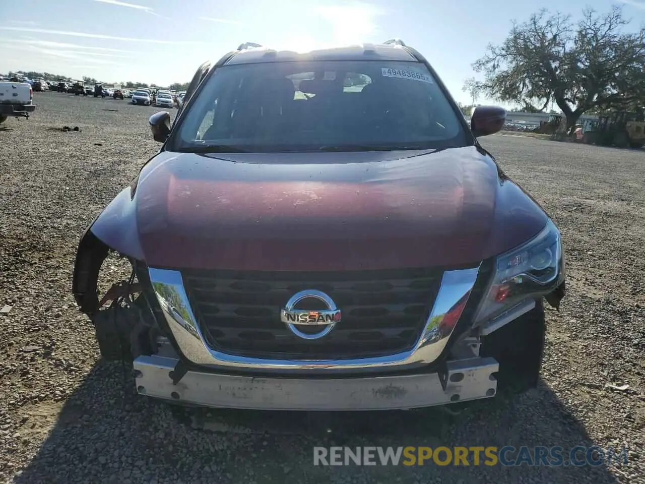 5 Photograph of a damaged car 5N1DR2BN4LC638424 NISSAN PATHFINDER 2020