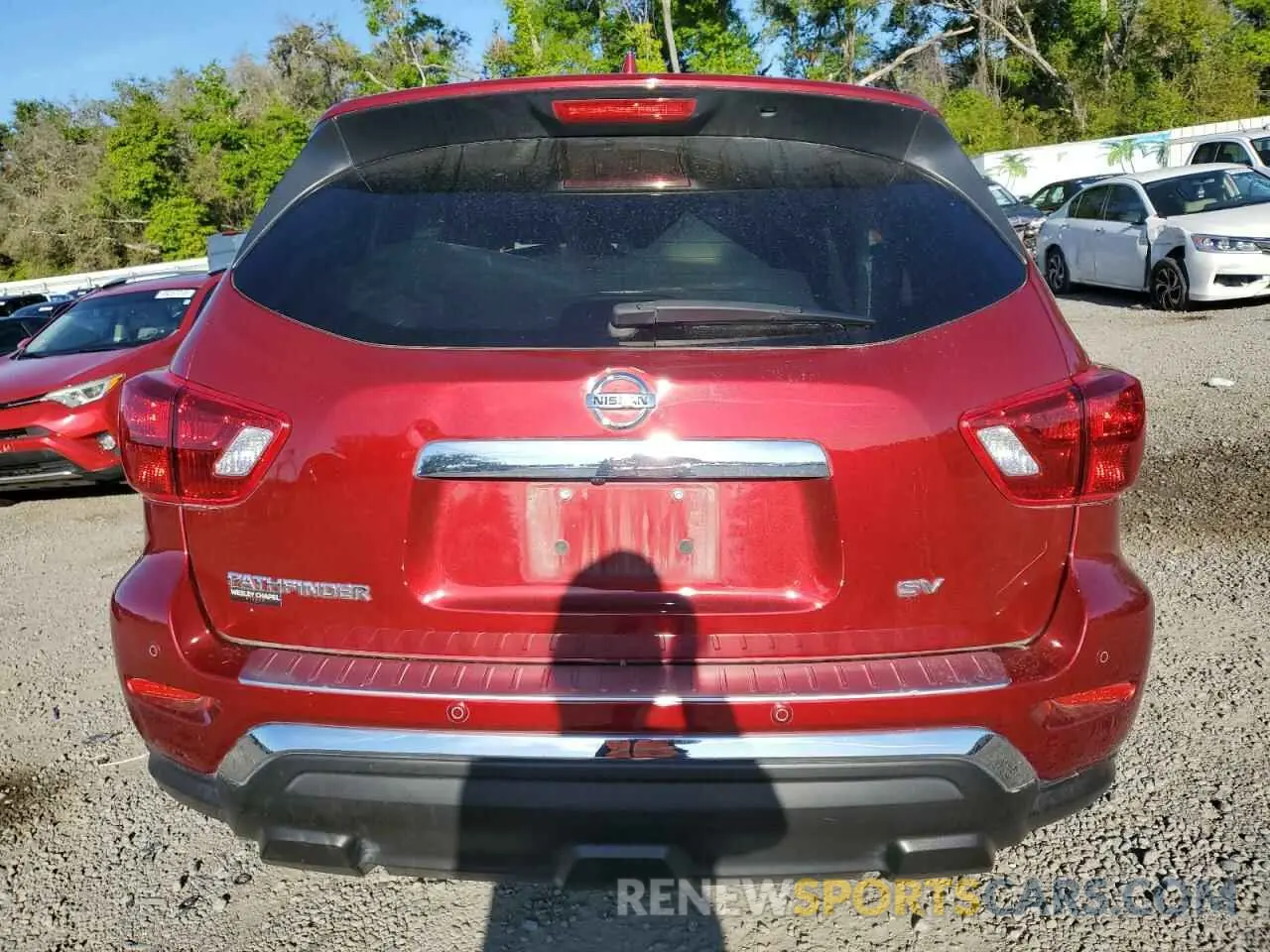6 Photograph of a damaged car 5N1DR2BN4LC638424 NISSAN PATHFINDER 2020