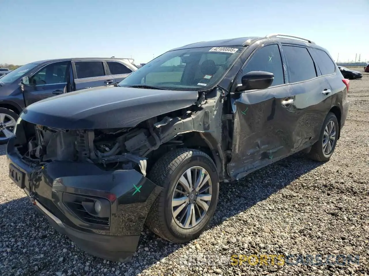 1 Photograph of a damaged car 5N1DR2BN5LC593722 NISSAN PATHFINDER 2020