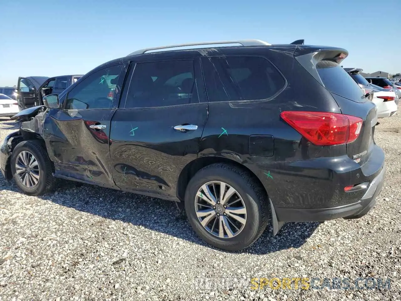 2 Photograph of a damaged car 5N1DR2BN5LC593722 NISSAN PATHFINDER 2020