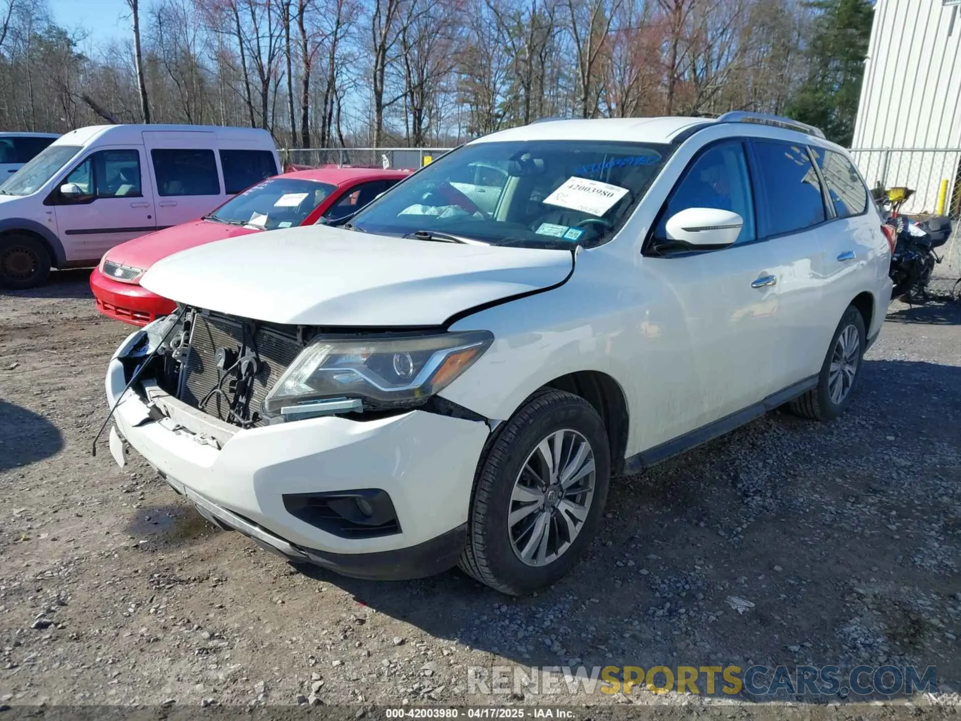 2 Photograph of a damaged car 5N1DR2BN9LC607573 NISSAN PATHFINDER 2020