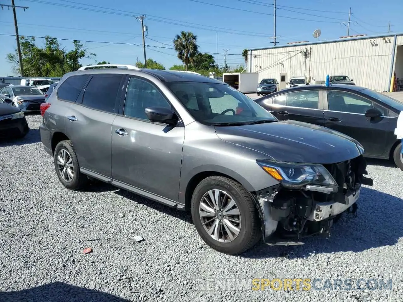 4 Photograph of a damaged car 5N1DR2CM0LC606866 NISSAN PATHFINDER 2020