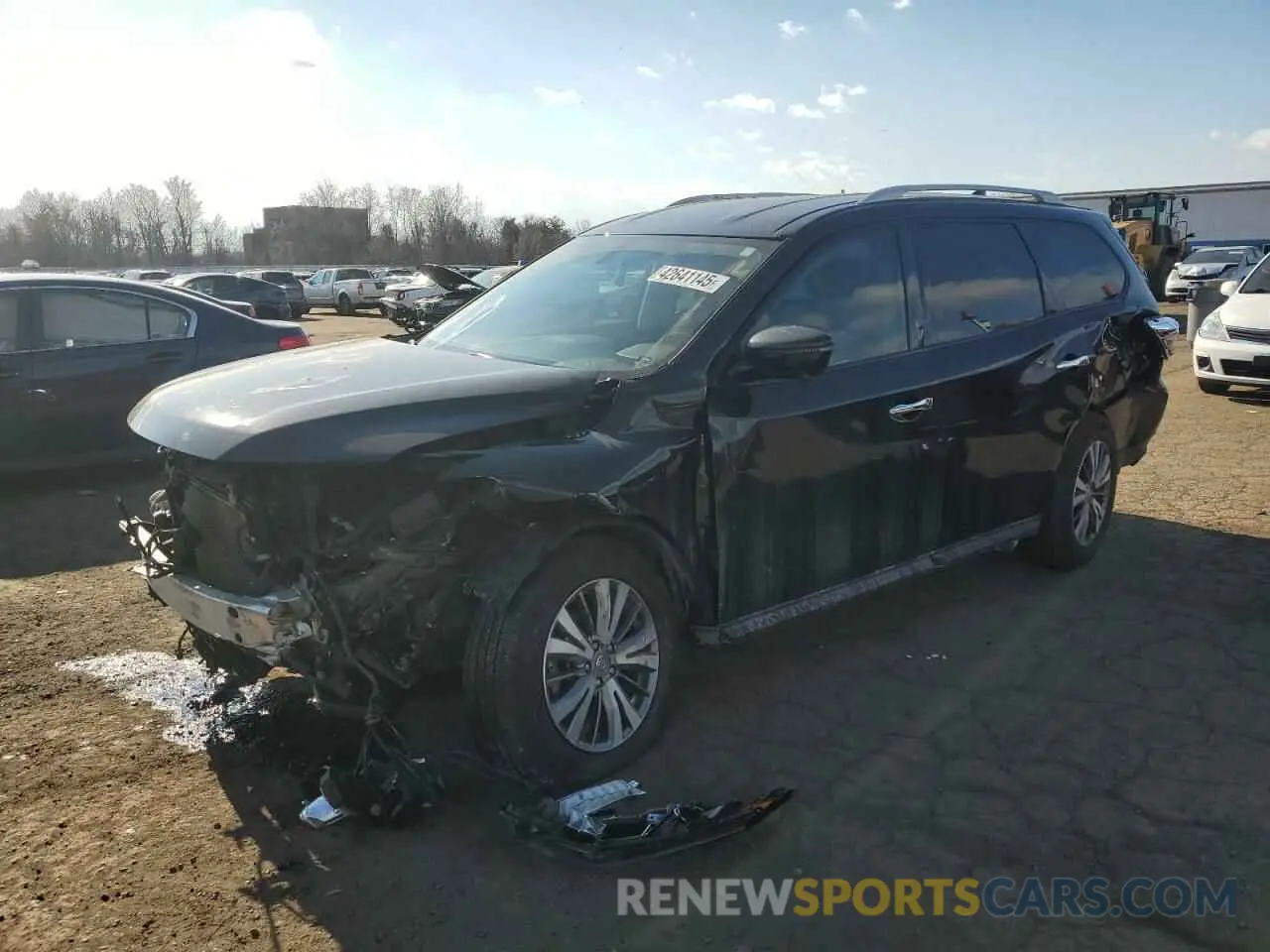 1 Photograph of a damaged car 5N1DR2CM2LC593019 NISSAN PATHFINDER 2020