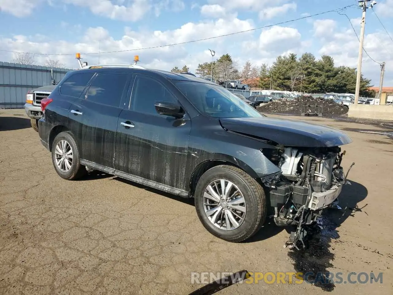 4 Photograph of a damaged car 5N1DR2CM2LC593019 NISSAN PATHFINDER 2020