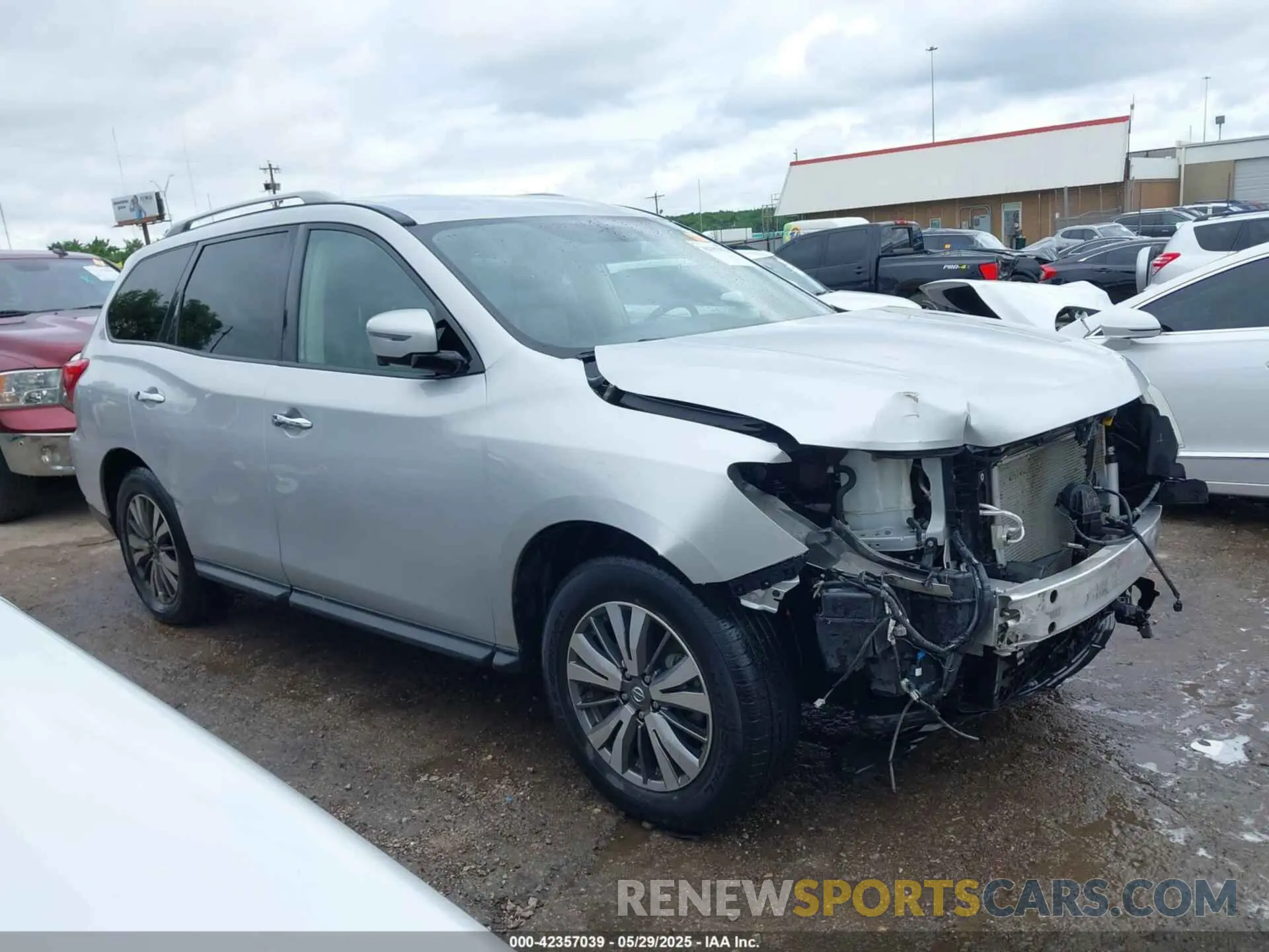 13 Photograph of a damaged car 5N1DR2CM3LC606506 NISSAN PATHFINDER 2020