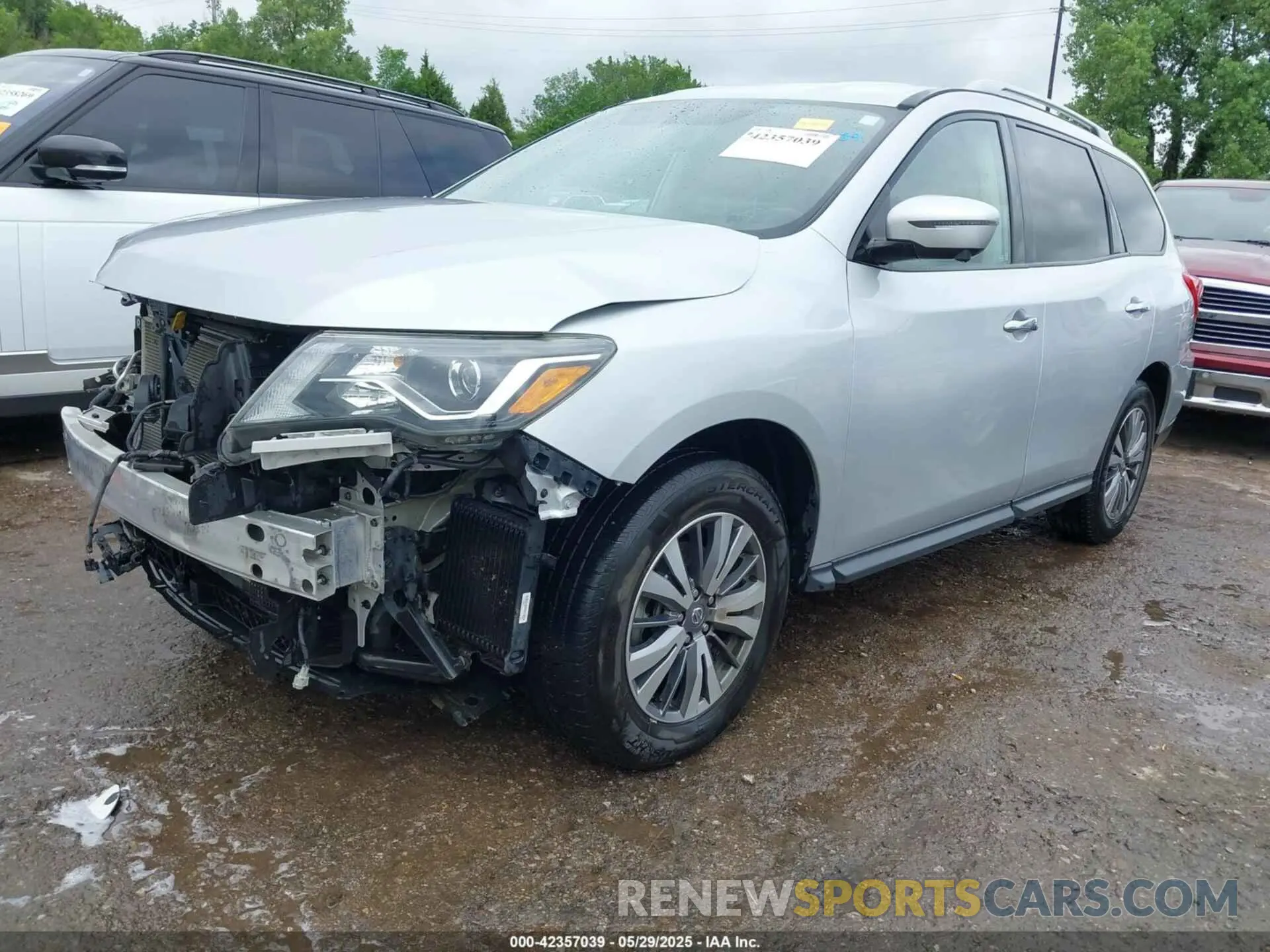 2 Photograph of a damaged car 5N1DR2CM3LC606506 NISSAN PATHFINDER 2020