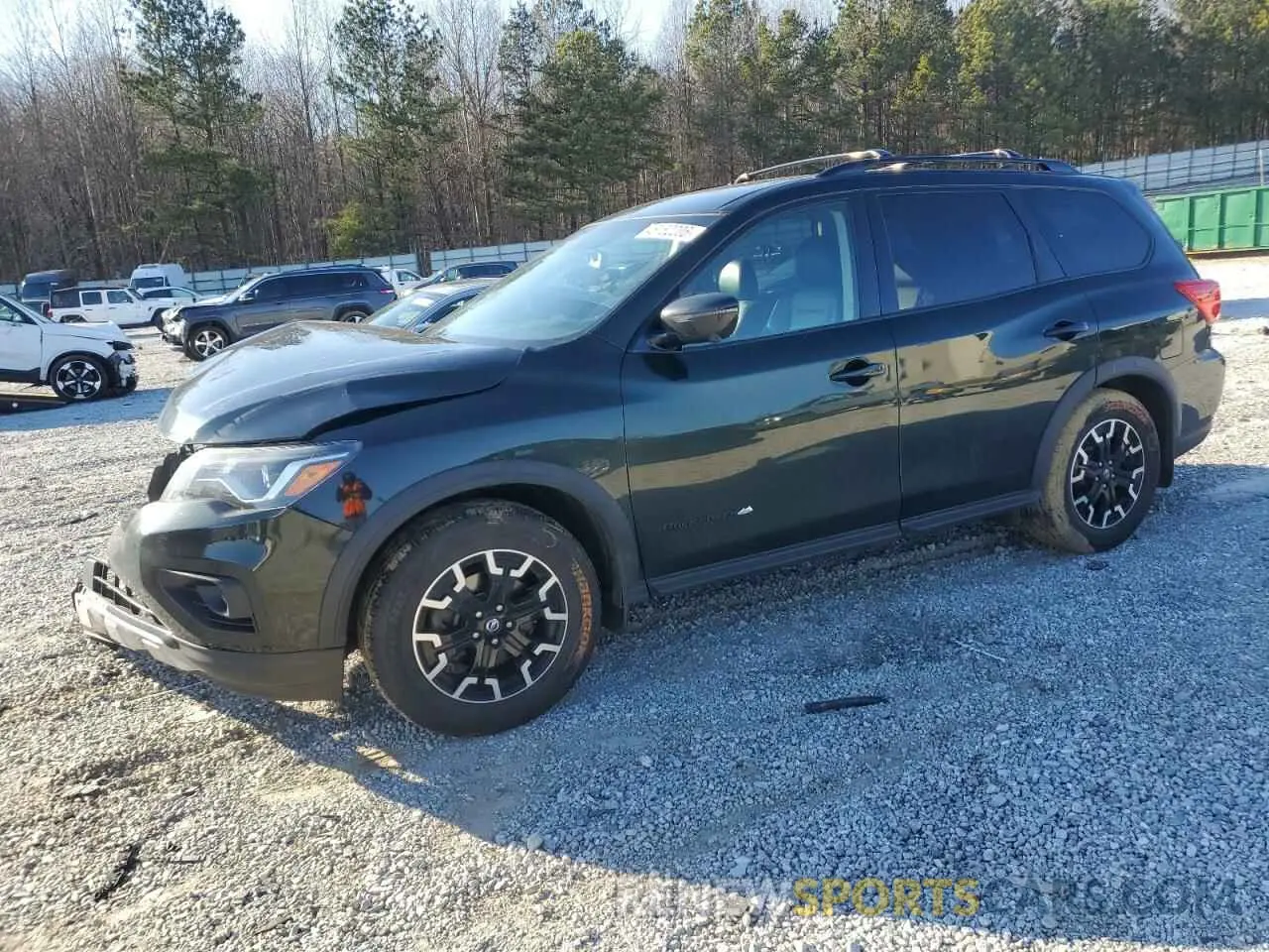 1 Photograph of a damaged car 5N1DR2CM4LC592132 NISSAN PATHFINDER 2020