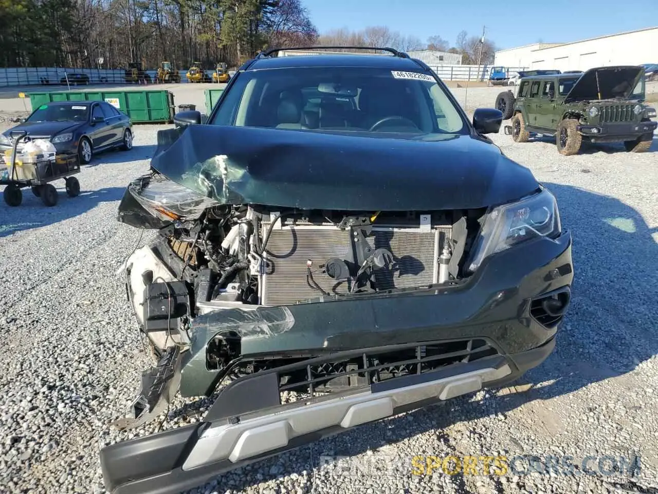 5 Photograph of a damaged car 5N1DR2CM4LC592132 NISSAN PATHFINDER 2020
