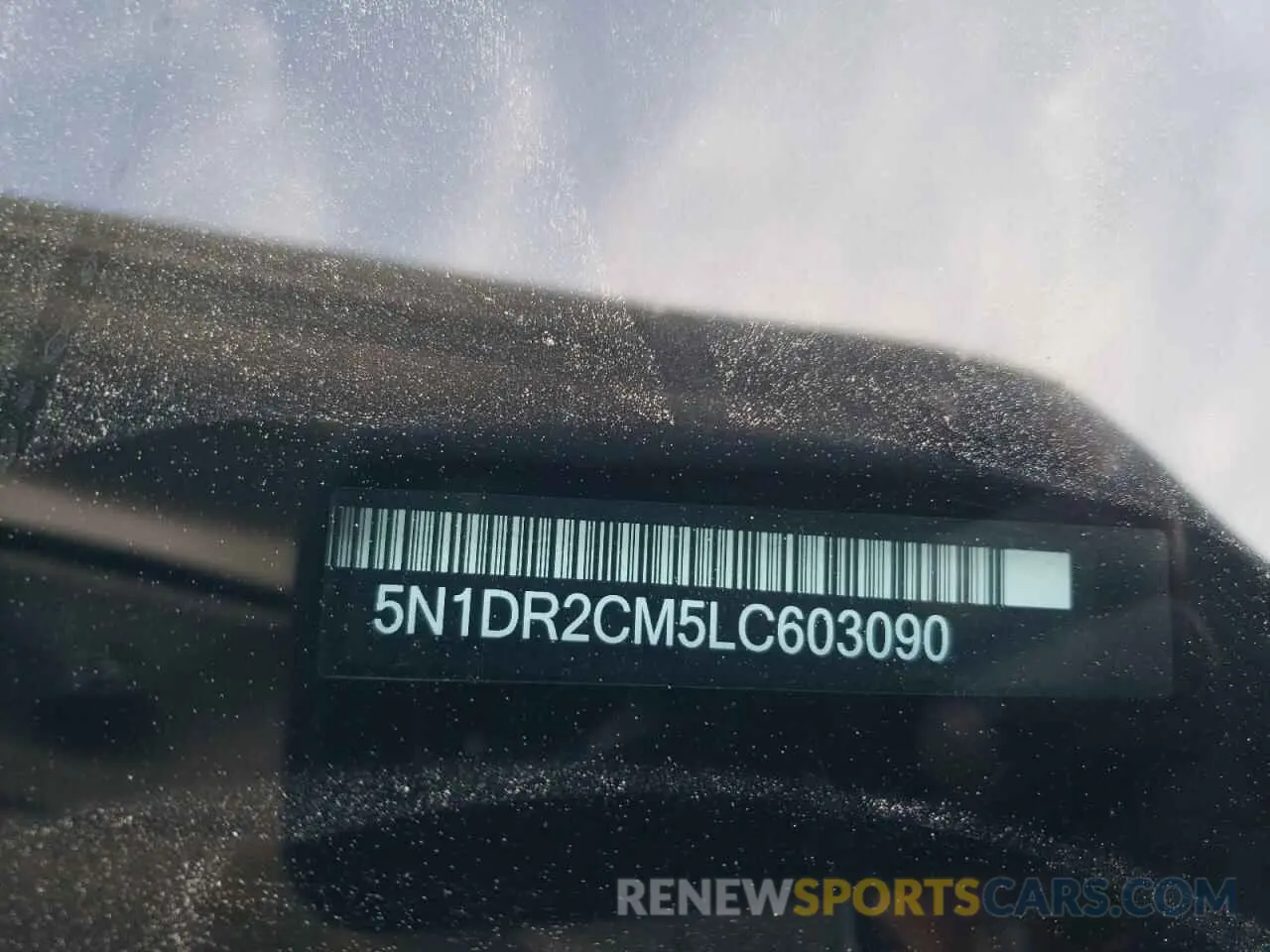 13 Photograph of a damaged car 5N1DR2CM5LC603090 NISSAN PATHFINDER 2020