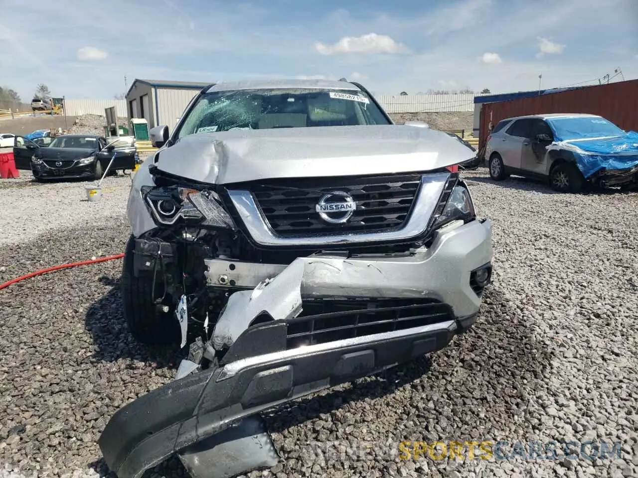 5 Photograph of a damaged car 5N1DR2CM5LC603090 NISSAN PATHFINDER 2020