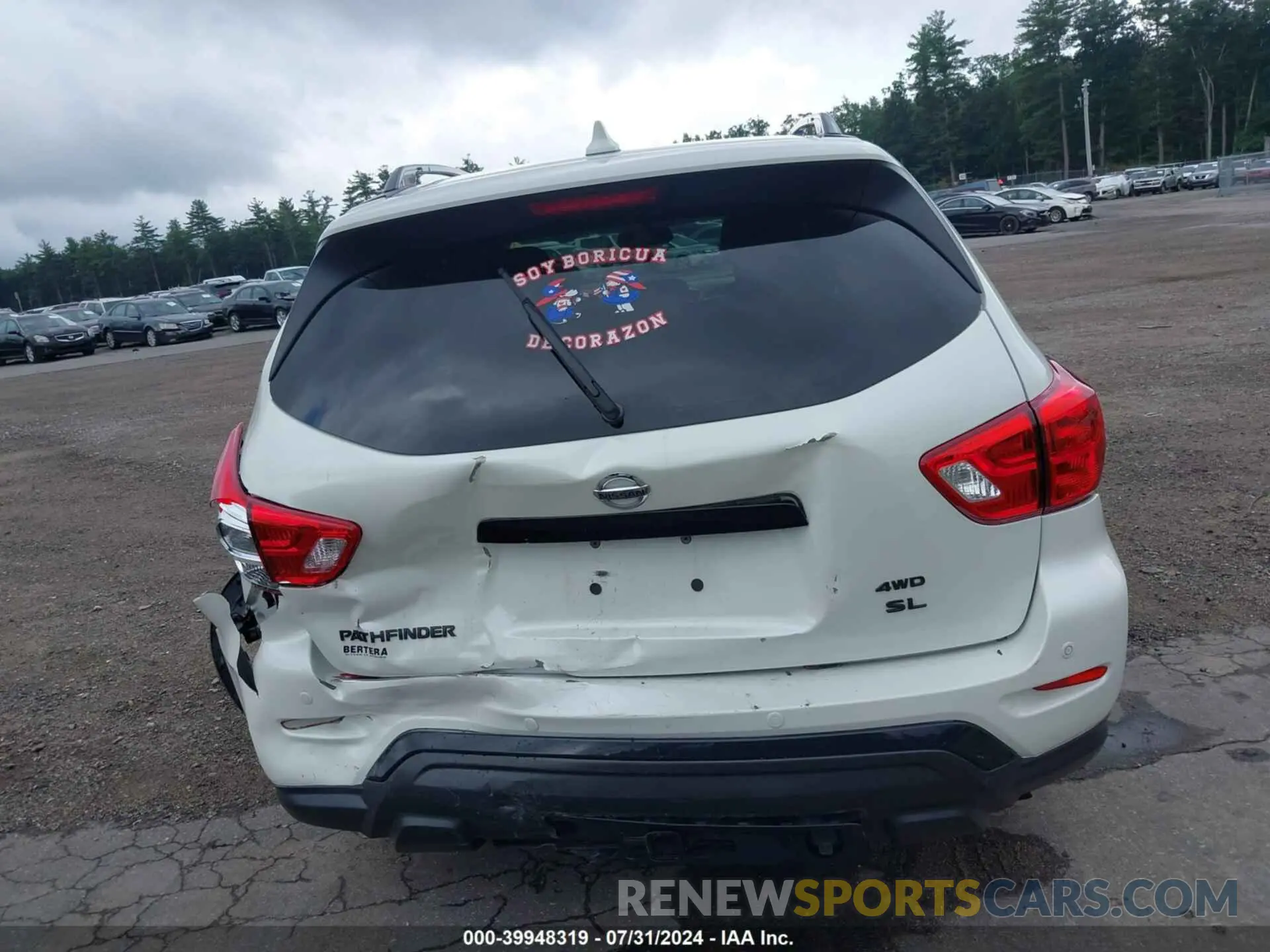 16 Photograph of a damaged car 5N1DR2CM6LC599776 NISSAN PATHFINDER 2020
