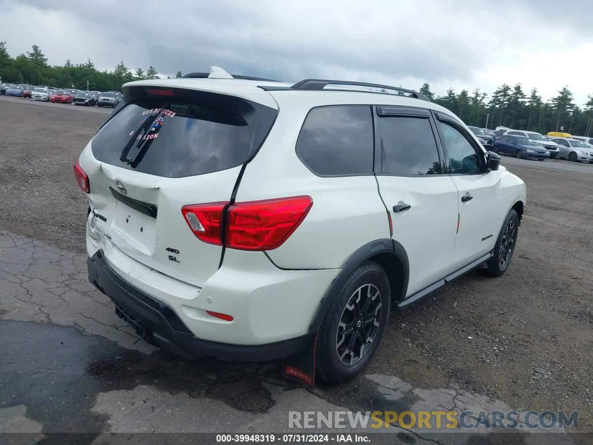 4 Photograph of a damaged car 5N1DR2CM6LC599776 NISSAN PATHFINDER 2020