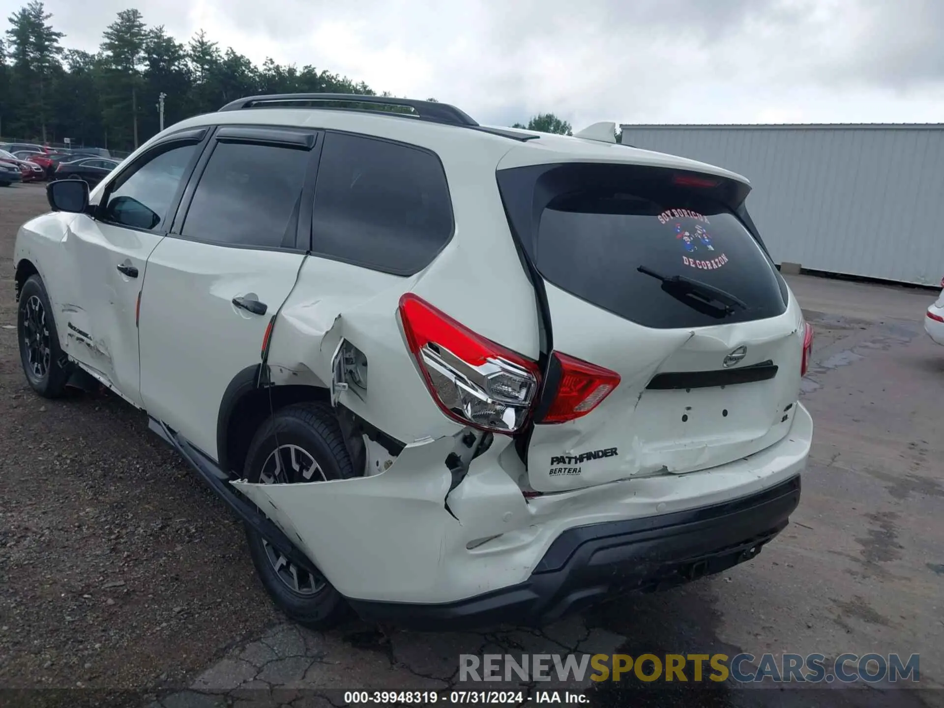 6 Photograph of a damaged car 5N1DR2CM6LC599776 NISSAN PATHFINDER 2020
