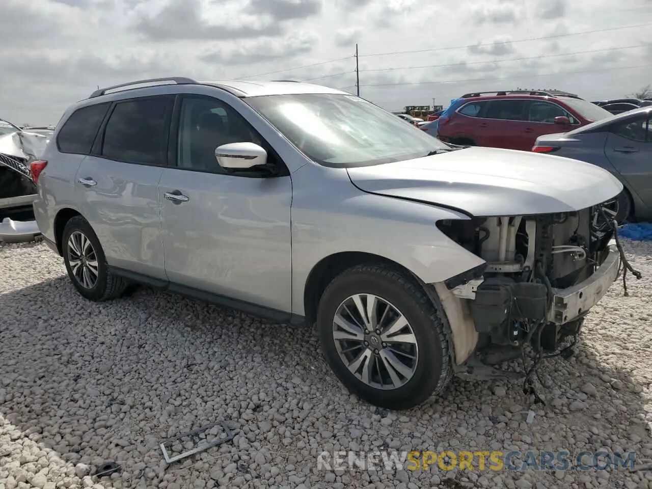 4 Photograph of a damaged car 5N1DR2CM6LC606354 NISSAN PATHFINDER 2020