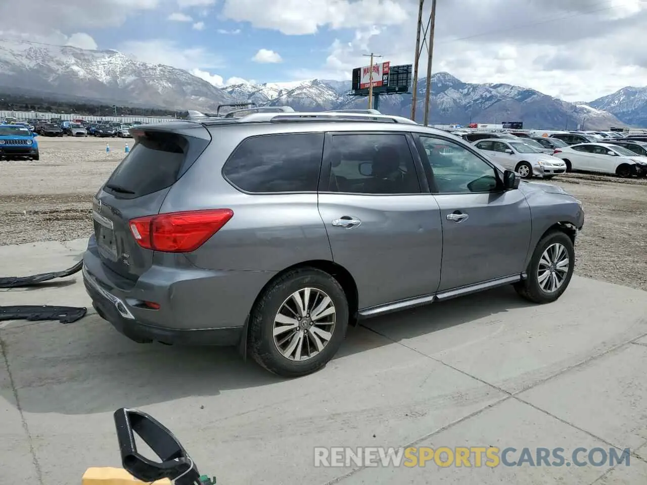3 Photograph of a damaged car 5N1DR2CM7LC596322 NISSAN PATHFINDER 2020