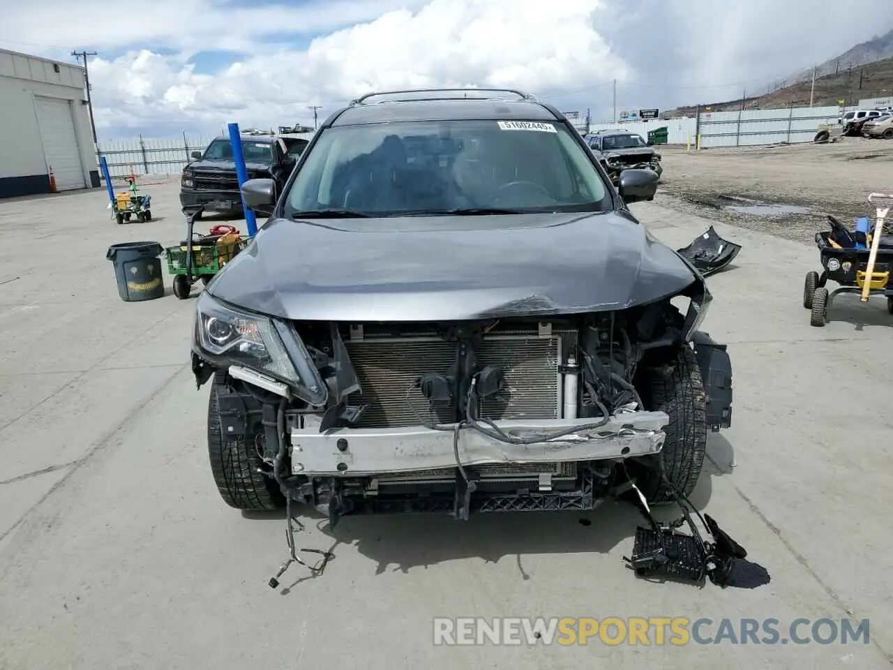 5 Photograph of a damaged car 5N1DR2CM7LC596322 NISSAN PATHFINDER 2020