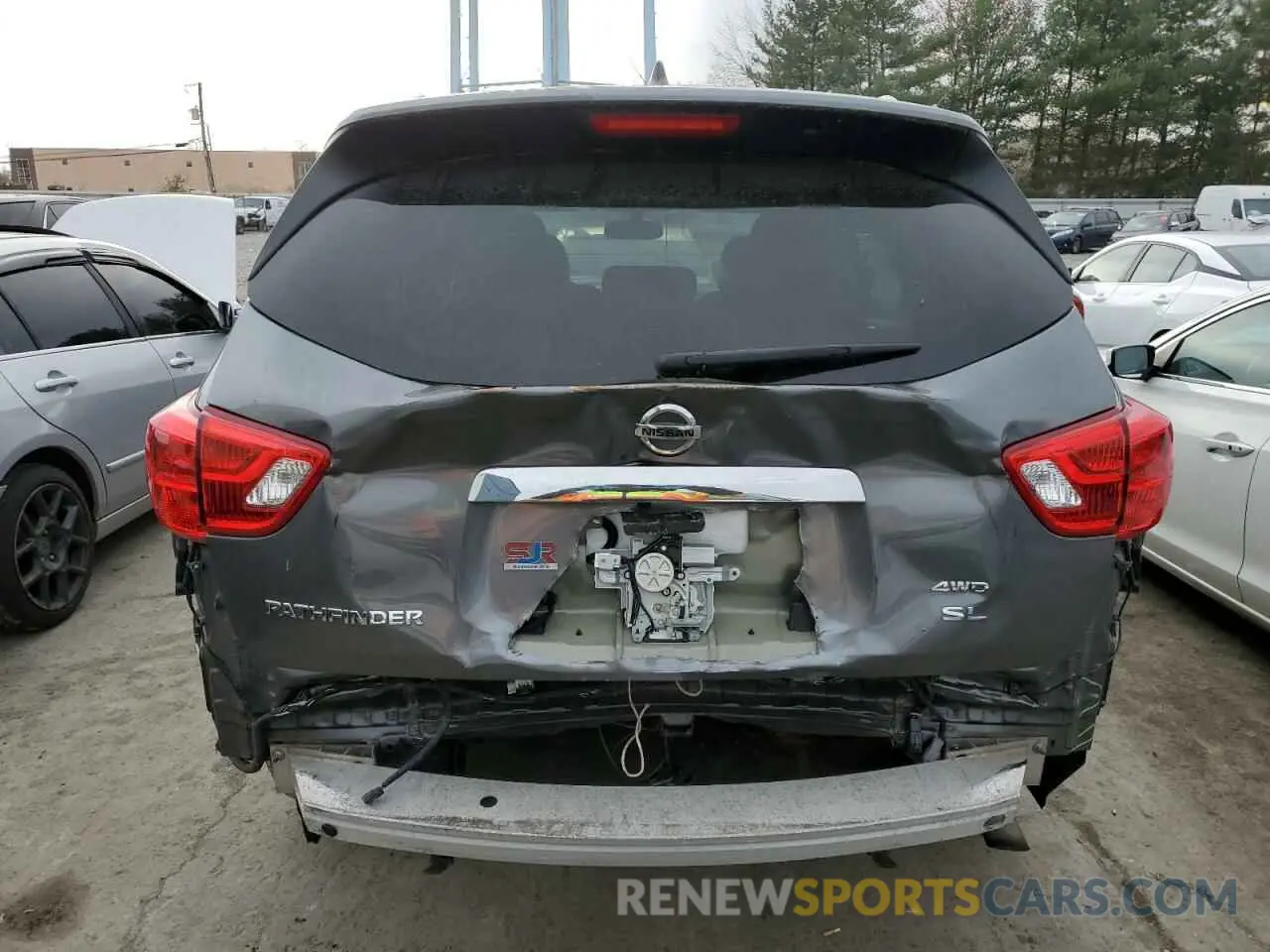6 Photograph of a damaged car 5N1DR2CM7LC604046 NISSAN PATHFINDER 2020