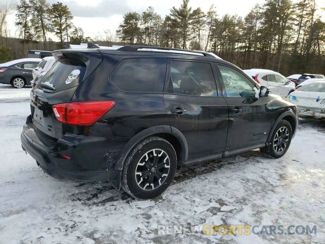 3 Photograph of a damaged car 5N1DR2CM9LC637601 NISSAN PATHFINDER 2020