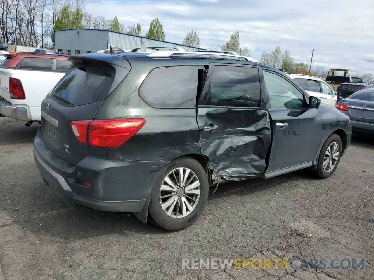 3 Photograph of a damaged car 5N1DR2CMXLC586674 NISSAN PATHFINDER 2020
